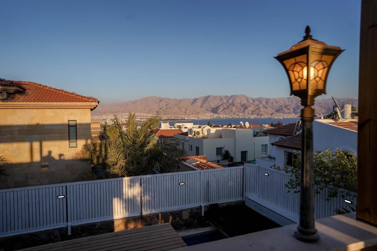 וילה רוני בריכה מחוממת Villa Roni Heated Pool Eilat Buitenkant foto